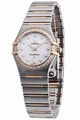 Omega Constellation Ladies 111.25.26.60.55.001 White Mother Of Pearl Dial Watch