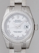 Womens Rolex President Ladies 179179 18k White Gold Watch