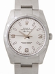 Silver Rolex 114210SASO Mens Stainless Steel Watch