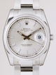 Rolex Mens Stainless Steel Fixed Watch 115200