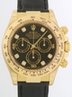 Rolex Daytona 116518BKDL 18K Yellow Gold Case Swiss Watch