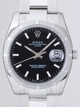 Rolex 115210BKSO 34 mm 40 meters (135 Feet) Water Resistant Watch