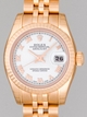 Rolex President Ladies 179175 18kt Rose Gold Case Swiss Watch