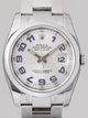 Rolex Geneve Leather Wristwatch