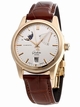 Glashutte Senator Aviator 39-44-03-11-04 Yellow Gold Case Swiss Watch