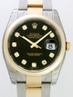 Rolex 116203 Black Diamond Watch