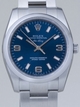 Automatic Rolex 114200BLASO Mens Blue Watches