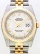 Rolex Mens 18K Yellow Gold Watch 116233WRJ