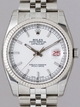 Rolex Mens 18K White Gold Watch 116234WSJ