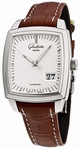 Glashutte Senator Karree 39-42-53-52-04 Silver Dial Watch