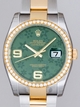 Automatic Rolex 116243 Mens Green Floral Watches