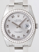 Automatic Rolex 116244 Mens Silver Roman number Watches