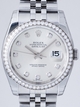 Automatic Rolex 116244 Mens Silver Diamonds Watches