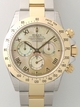 Rolex 116523 Yellow/Champagne Mother Of Pearl Roman Numerals Watch