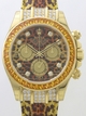 Rolex 116598SE Brown Leopard Print with 8 Diamonds Watch