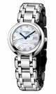 White Mother Of  Pearl Longines L81114876 Womens Stainless Steel Watch