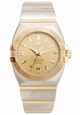 Omega 1211.10.00 18k Yellow Gold Watch