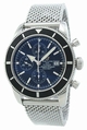 Blue Breitling A272B08OCA Mens White Gold Watch