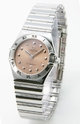 Omega Constellation Ladies 1571.61.00 Copper Dial Watch