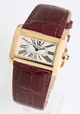 Ladies Cartier Diamond Oval Watch