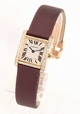 Cartier Wrist Watches Paris Argent Plaque Or G 20 Mm Swiss