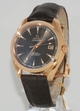 Grey black Omega 231.53.42.21.06.001 Mens Solid 18K Pink Gold Watch