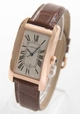 Mens Cartier Tank W2609156 White Gold Watch