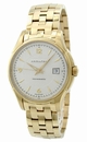 White Hamilton H32535155 Mens Polished and Brushed Gold Plated Stainless Steel Watch