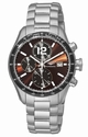 Brown Longines L3.636.4.60.6 Mens Stainless Steel Watch