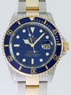 Rolex President Midsize 16613 Blue Dial Watch