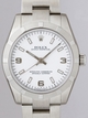 Rolex President Midsize 177210 White Gold Case Swiss Watch