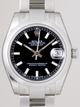 Black Rolex 178240 Mens Stainless Steel Watch