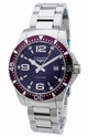 Blue Longines L3.640.4.86.6 Mens Stainless Steel Watch