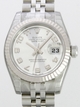 Rolex Datejust Ladies 179174 White Gold Case Swiss Watch