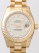 Rolex President Ladies 179175 Yellow Dial Watch