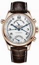 Longines Mens Rose Gold Watch L2.715.8.78.3