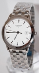 White Longines L4.716.4.12.6 Unisex Stainless Steel Watch