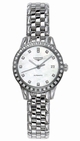 Longines L4.274.0.87.6 White Mother of Pearl Diamond Watch