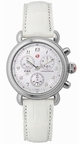 White Mother of Pearl Michele MWW03C000033 Womens Stainless Steel Watch