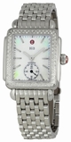 White Mother of Pearl Michele MWW06V000001 Womens Stainless Steel Watch