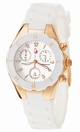 Womens Michele Tahitian Jelly Beans MWW12D000015 Stainless Steel Rose Gold Plated Watch