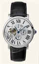 Silver Cartier Tank Watch Diamonds