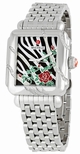 Quartz Michele MWW06T000014 Womens Zebra Print Watches