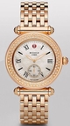 Michele MWW16A000044 Swiss Quartz  Rose Gold Watch