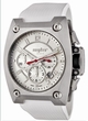 White Wyler Geneve 100.4.00.SS1.RWH Mens Stainless Steel Watch