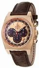 Brown Zenith 18.1969.469/71.C504 Mens Rose Gold Watch