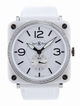 Bell Ross Vintage WHITE-DIAMOND White Dial Watch