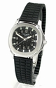 Patek Philippe Black Dial Stainless Steel 