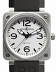 Bell Ross BR01 Series BR 01-92 White Dial Watch