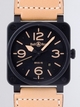 Automatic Bell Ross BR03-92 HERITAGE SHADOW Mens Watches